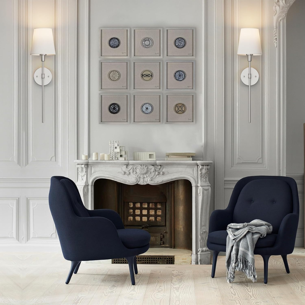LumiCrown | Wall Light – Wireless Rechargeable with Remote Control
