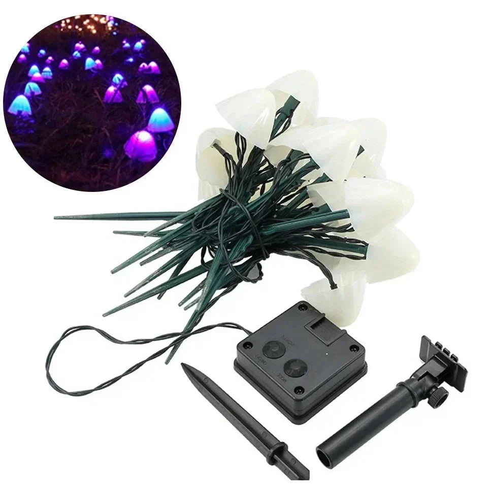 LumiGarden | Solar-Powered String Lights – Elegant Outdoor Decoration