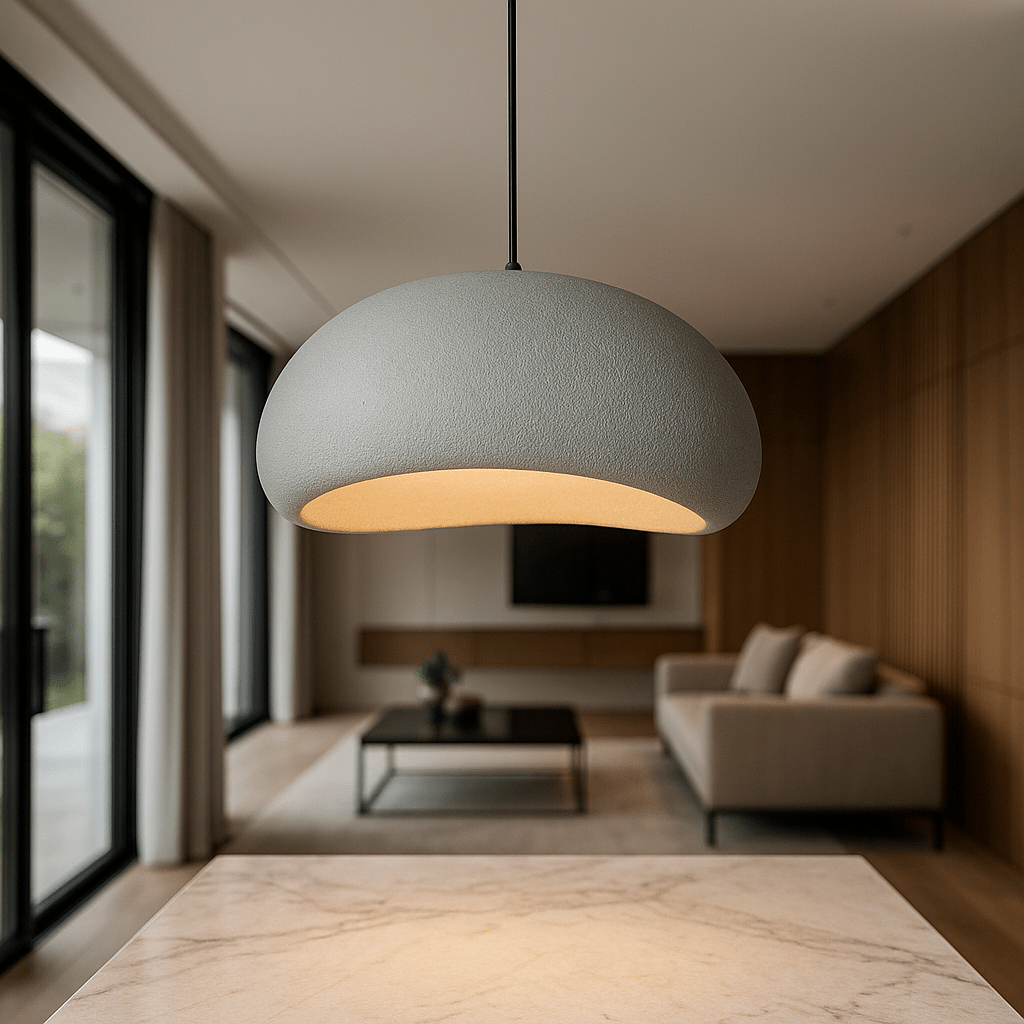 LumiVetra | Pendant Ceiling Light – Dimmable Glass Elegance