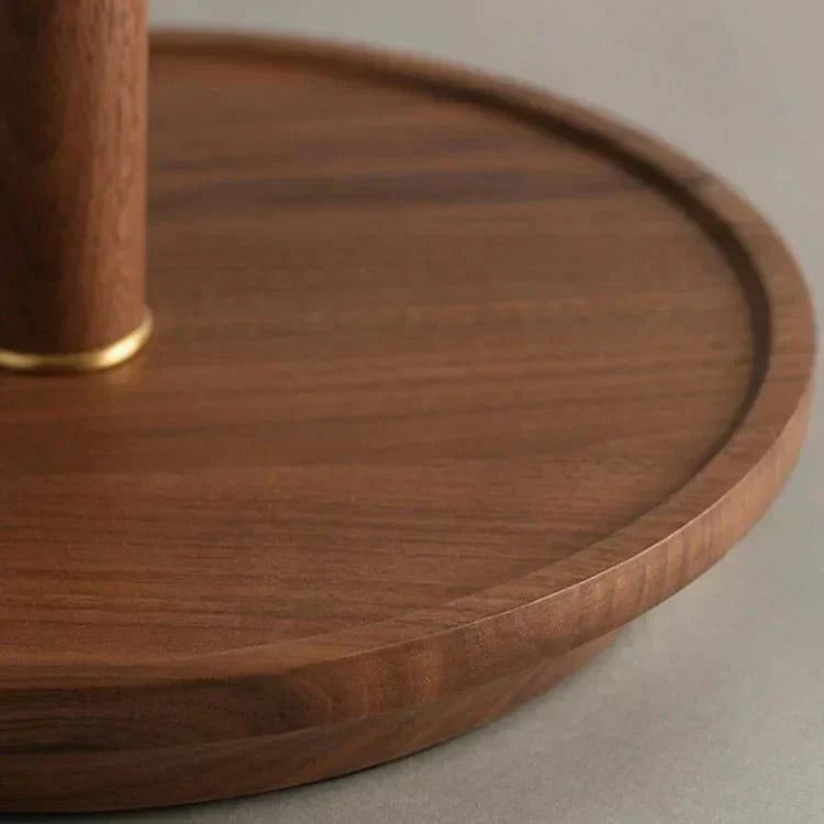 Vintage Wooden Table Lamp