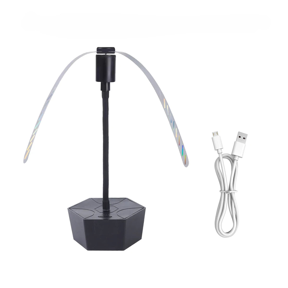 Table Top Fly Repellent Fan Rotating Insect Deterrent Tool